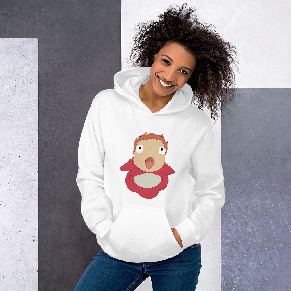 Cute Ponyo Hoodie Unisex - Image 2