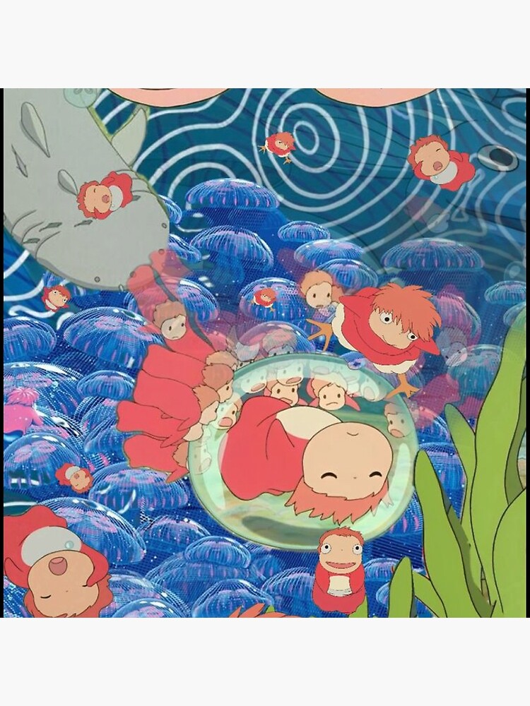Ponyo New Design Throw Pillow - Image 2