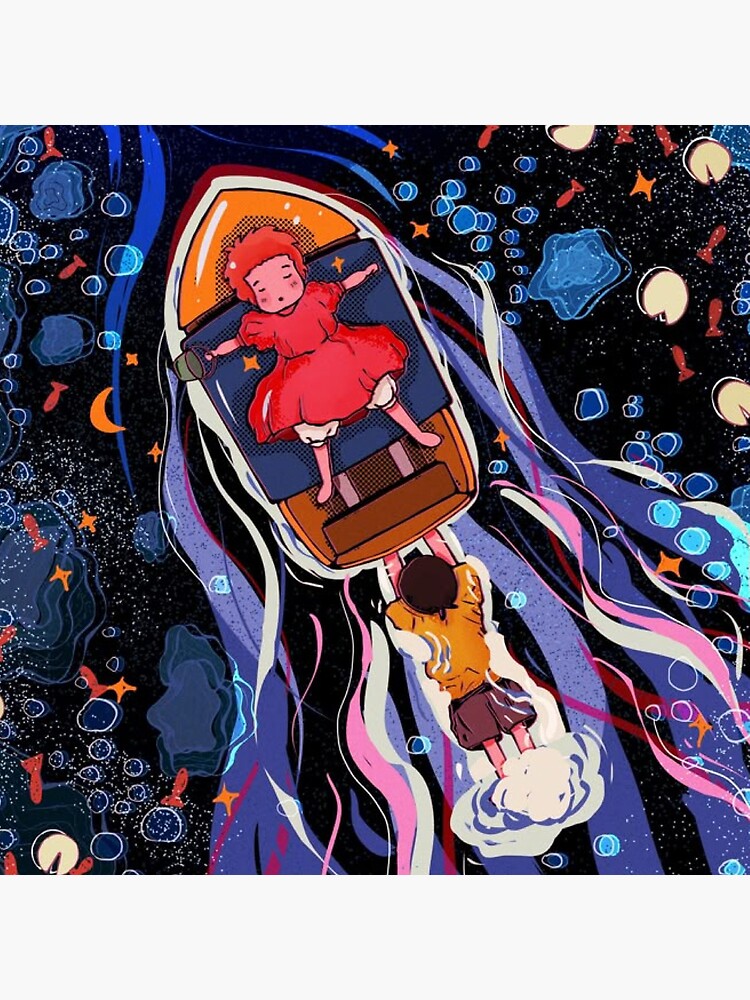Ponyo Throw Pillow - Image 2