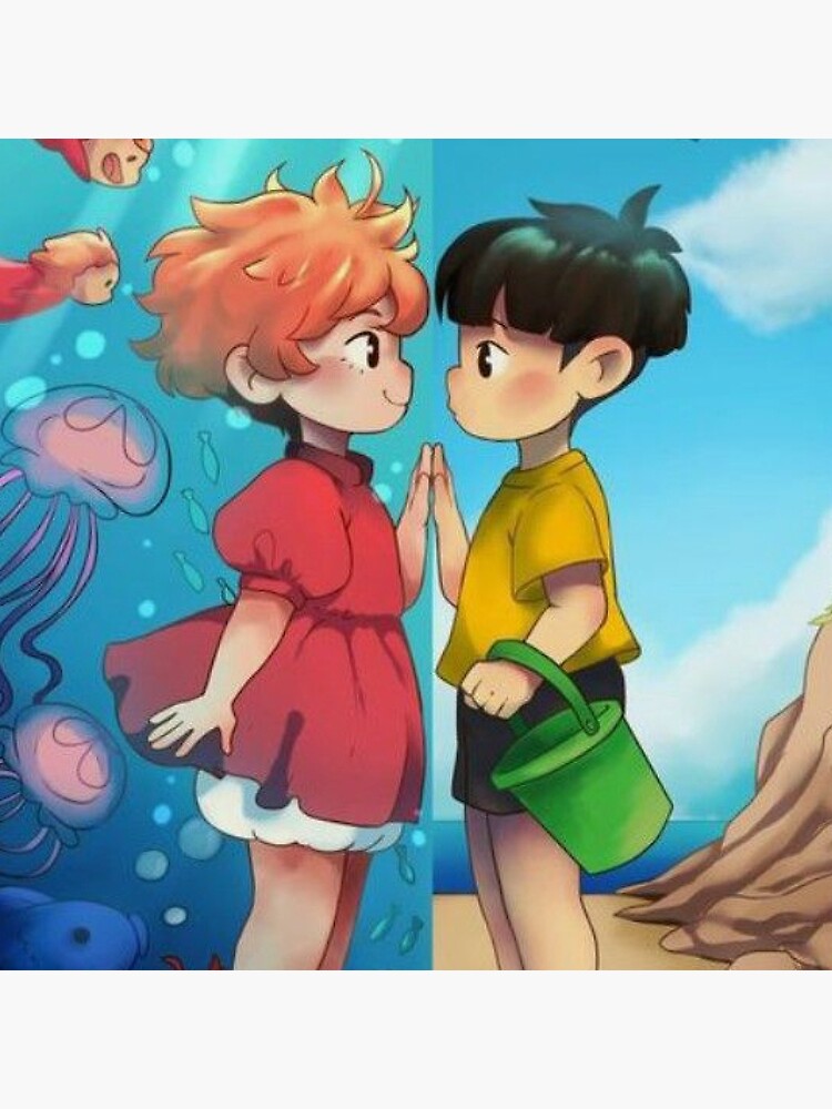 Ponyo Happiness Throw Pillow - Image 2