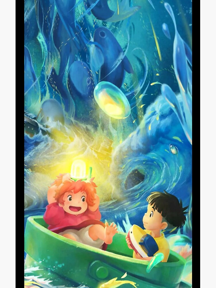 Ponyo Play Together Shower Curtain - Image 2