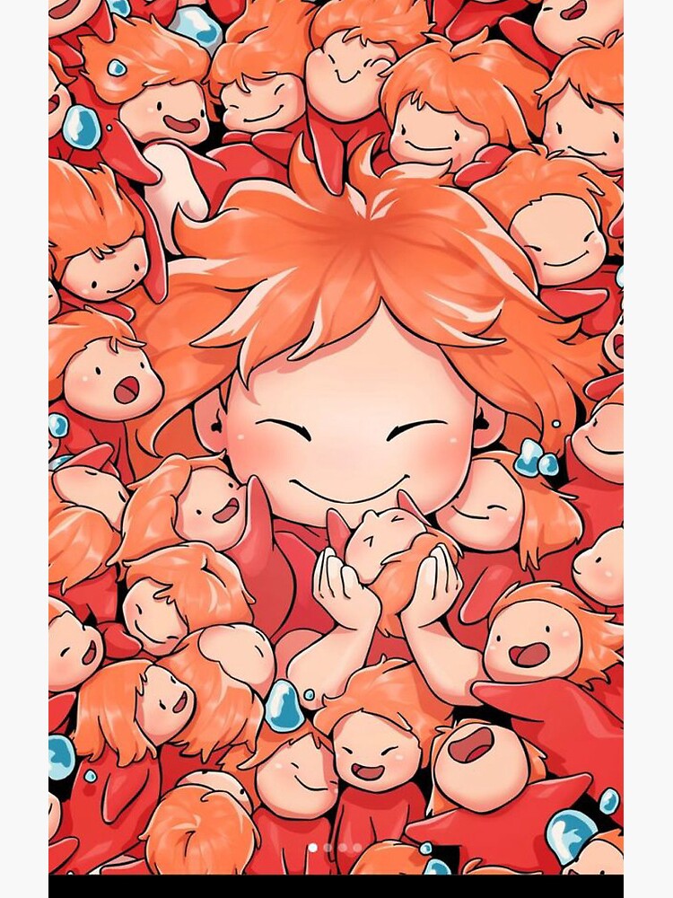 Ponyo Mini Shower Curtain - Image 2