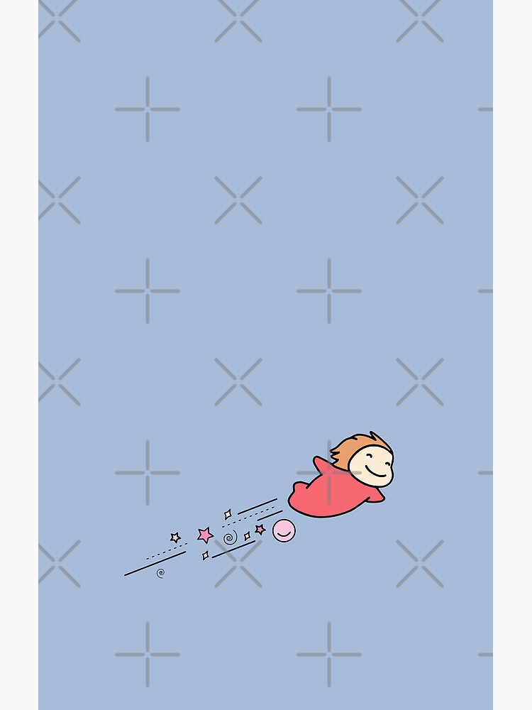 Ponyo Swimming Shower Curtain - Image 2