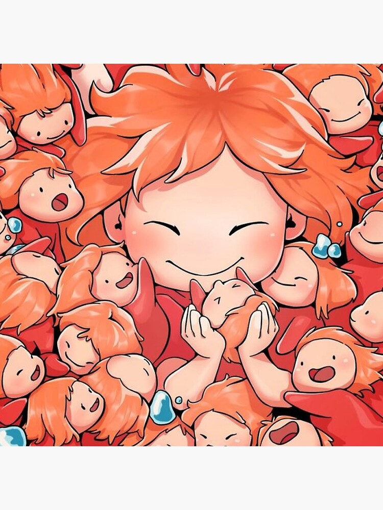 Ponyo Mini Chibi Tapestry - Image 2