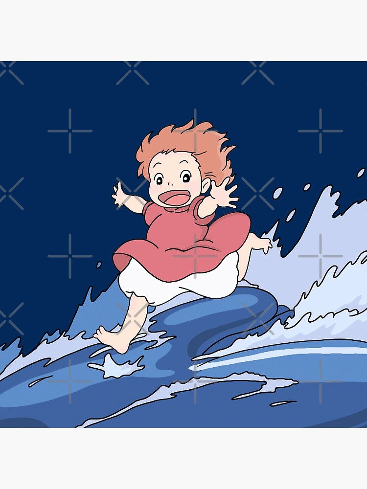 Ponyo Run On Water Tapestry - Image 2