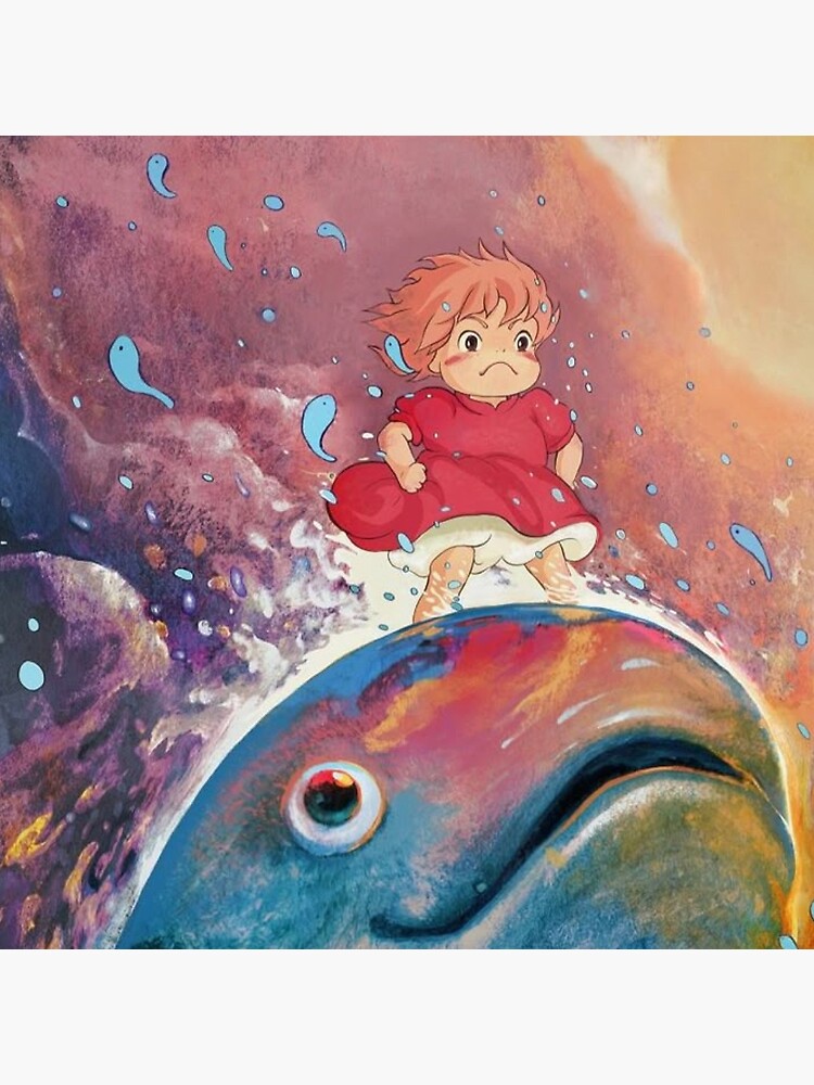 Ponyo With Fish Tapestry - Image 2
