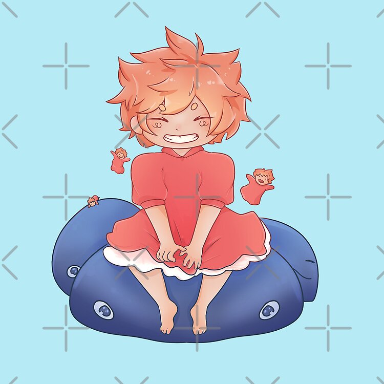 Ponyo Draw Tote Bag - Image 2
