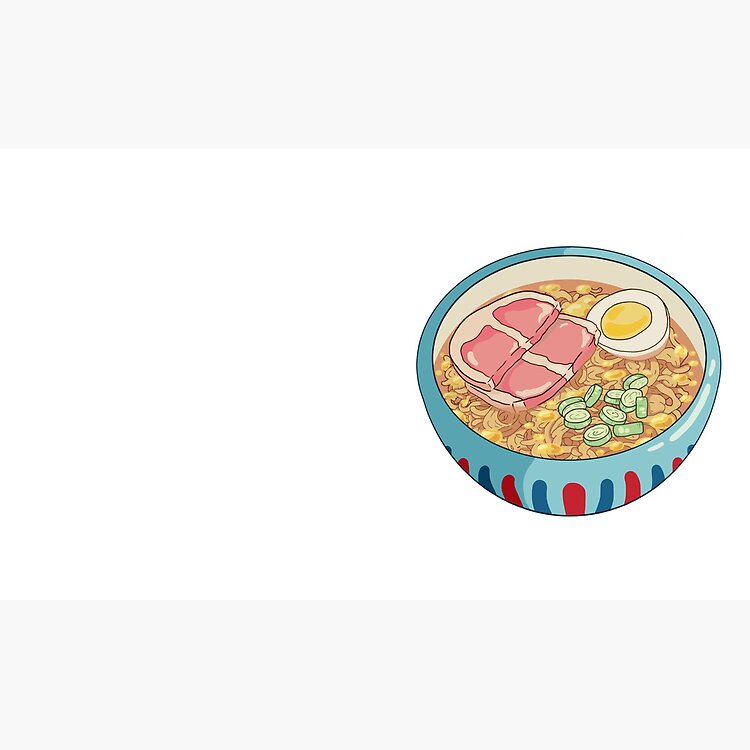 Ponyo Ramen Sticker Mug - Image 2