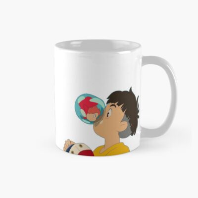 Sosuke With Ponyo Mug