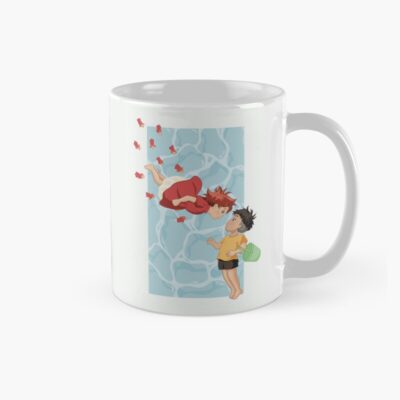 Ponyo On The Cliff By The Sea Ponyo Mug