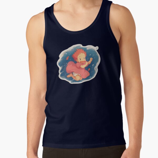 Ponyo Cute Retro Tank Top - Image 5