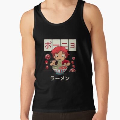 Ponyo Ramen Eatting Tank Top