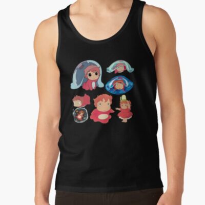 Ponyo Icon Emoji Tank Top