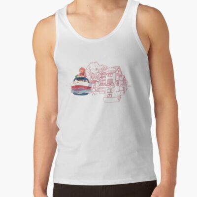 Ponyo Illustration Ponyo Tank Top