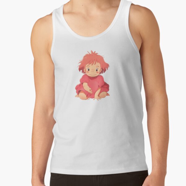 Ponyo Cute Draw Tank Top - Image 2