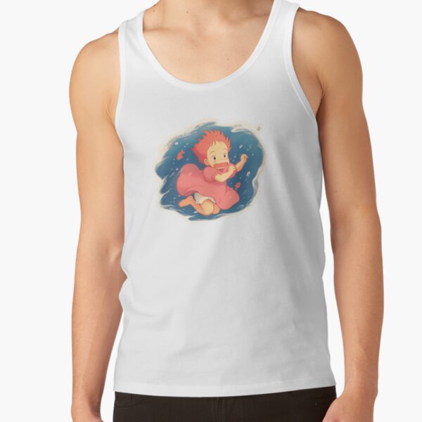 Ponyo Cute Retro Tank Top