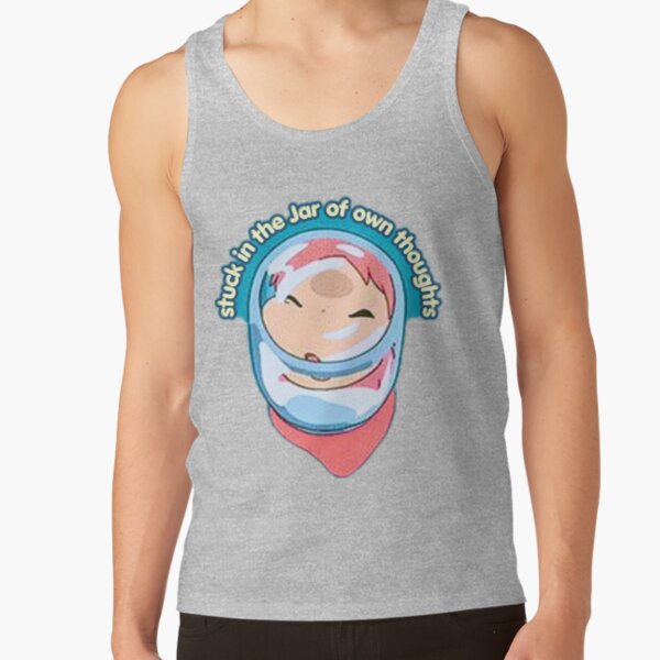 Ponyo In A Jar Sticker Tank Top - Image 3