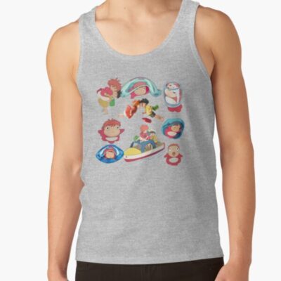 Ponyo Objects Tank Top
