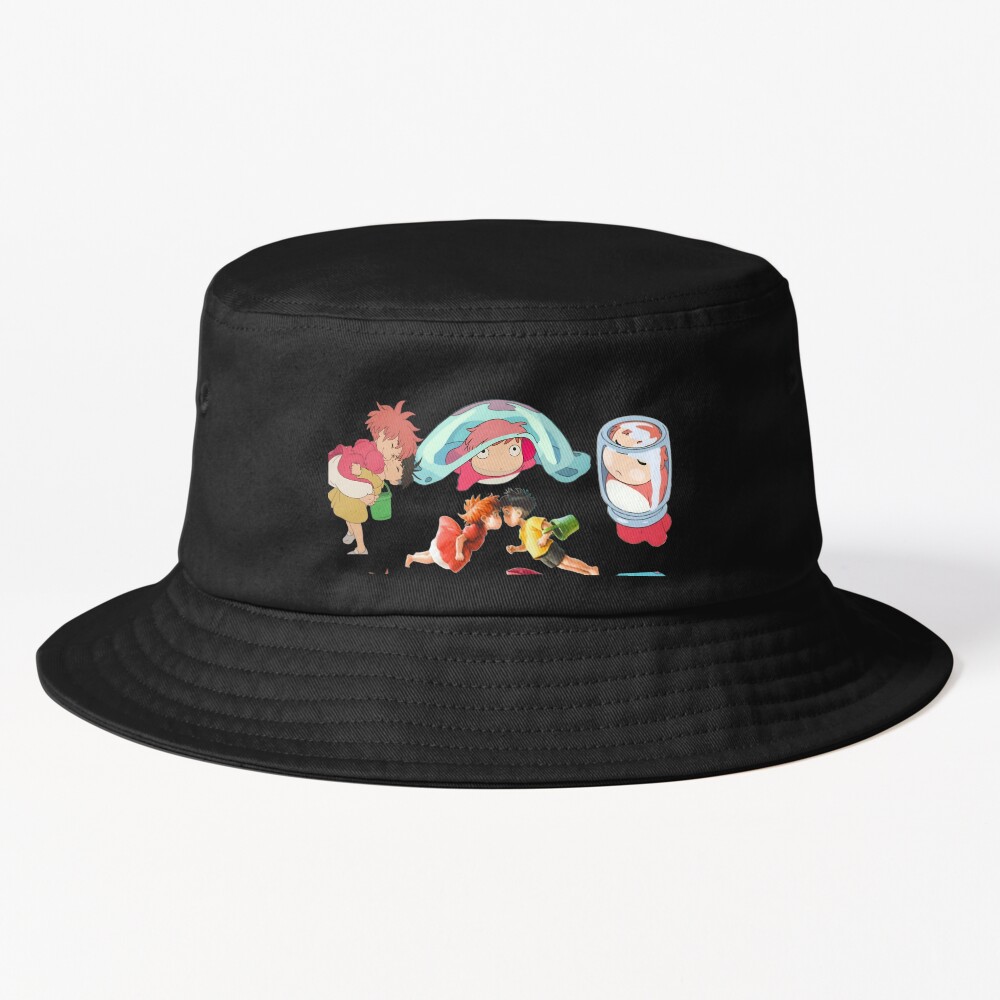 Ponyo Objects Bucket Hat