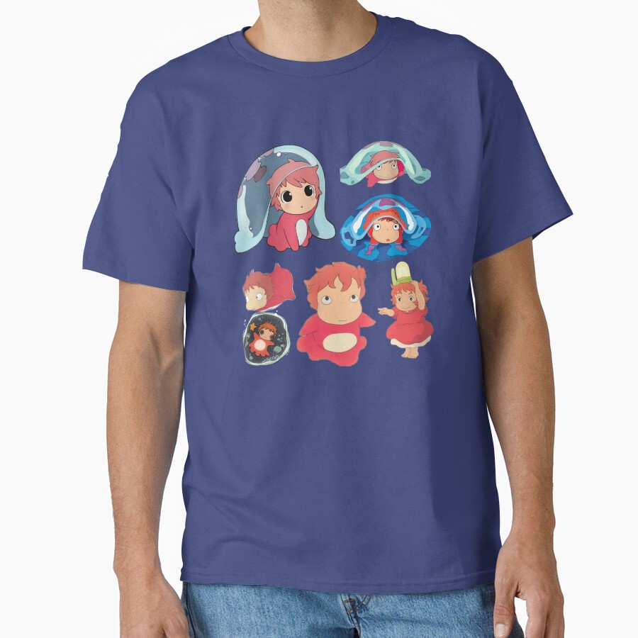Ponyo Icon Emoji T-shirt - Image 4