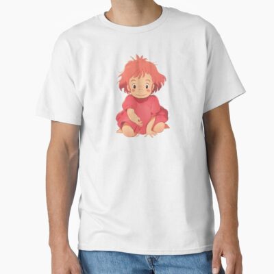 Ponyo Cute Draw T-shirt