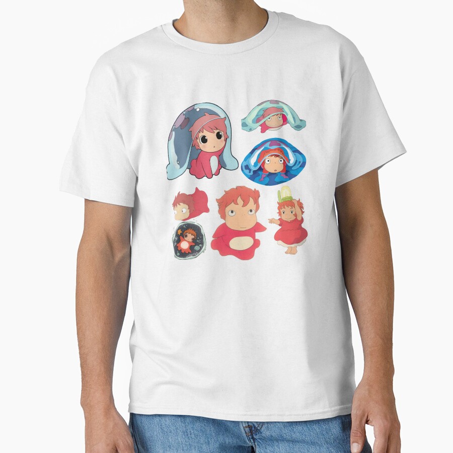 Ponyo Icon Emoji T-shirt - Image 2