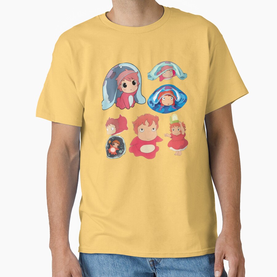 Ponyo Icon Emoji T-shirt - Image 6