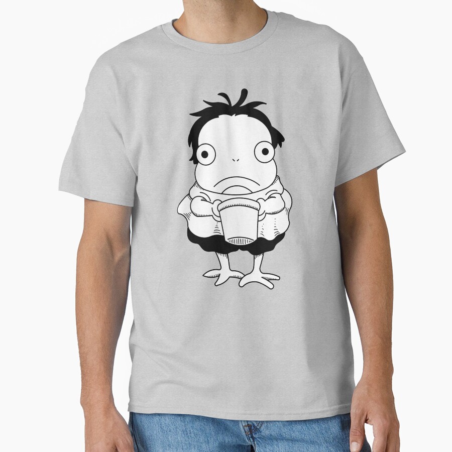 Ponyo Black White Design T-shirt