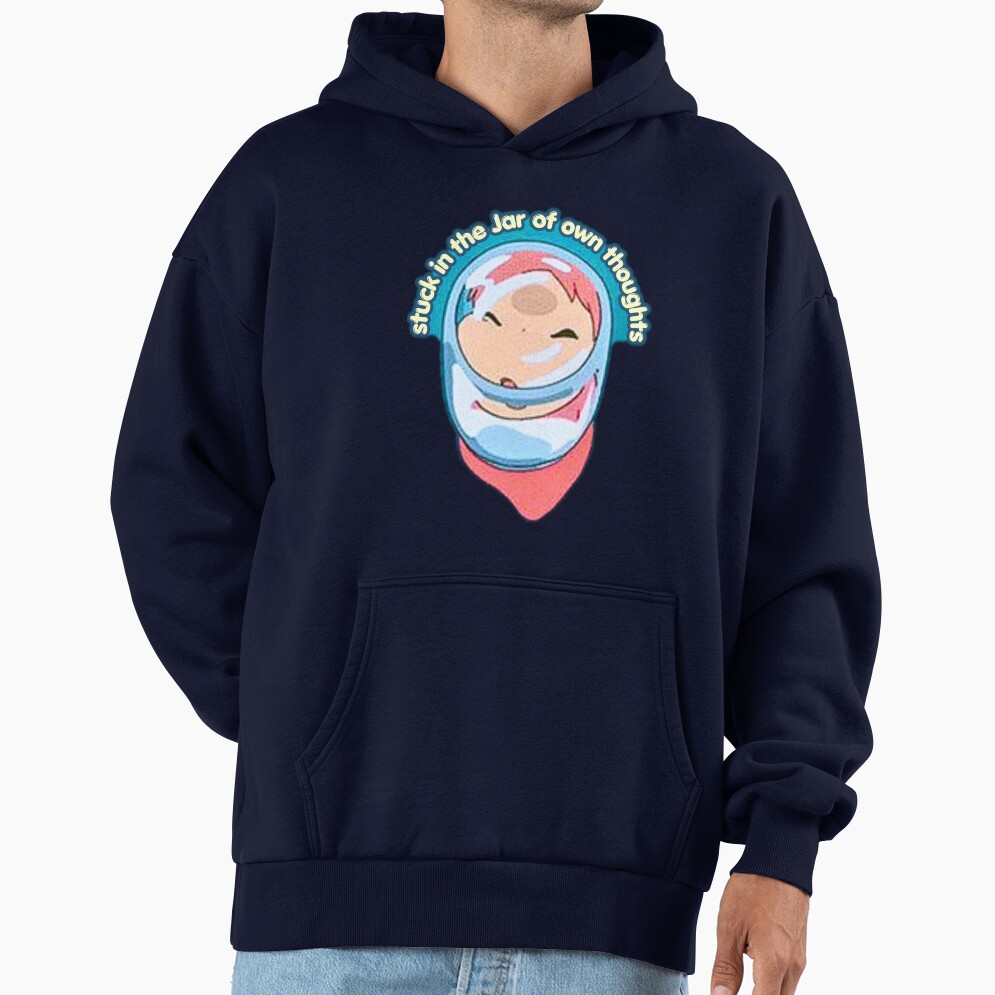 Ponyo In A Jar Sticker Hoodie - Image 5