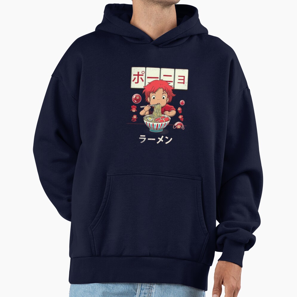 Ponyo Ramen Eatting Hoodie - Image 5