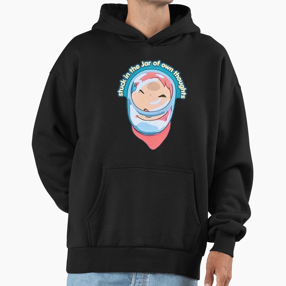 Ponyo In A Jar Sticker Hoodie - Image 2