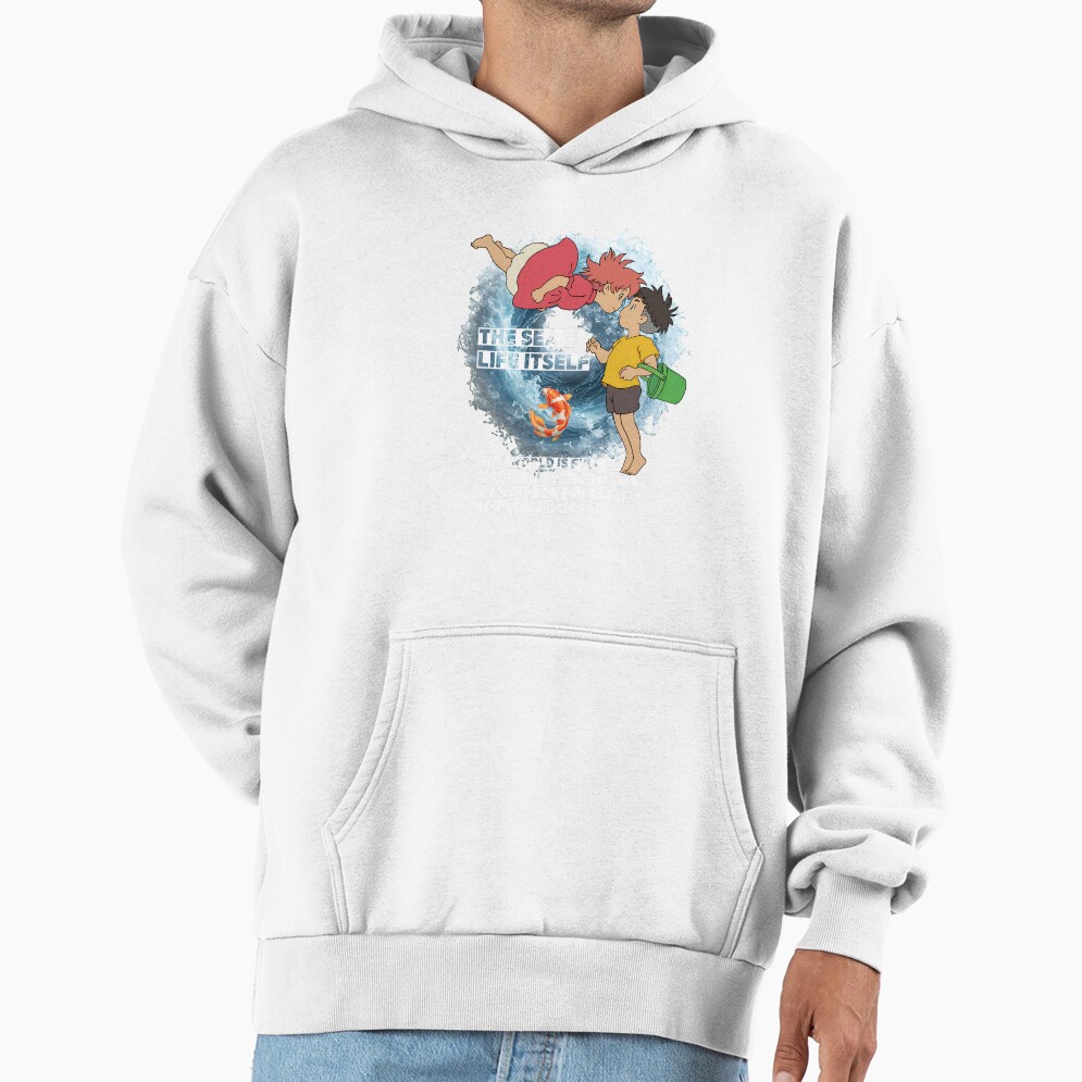 Ponyo S Ocean Adventure T Shirt Ponyo Ghibliocean Animekids Hoodie