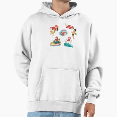 Ponyo On The Cliff Hoodie