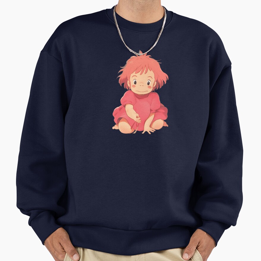 Ponyo Cute Draw Sweatshirt - Image 5