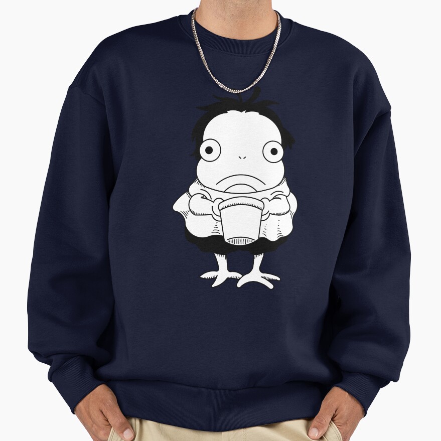 Ponyo Black White Design Sweatshirt - Image 5