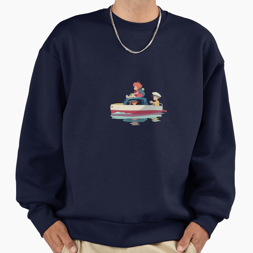Ponyo Boat Sweatshirt - Image 5