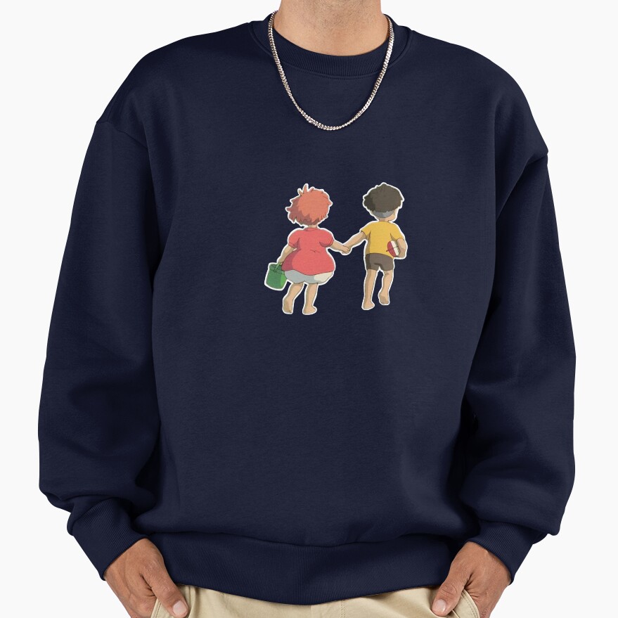 Ponyo And Sosuke Sweatshirt - Image 5