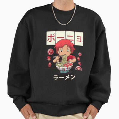 Ponyo Ramen Eatting Sweatshirt