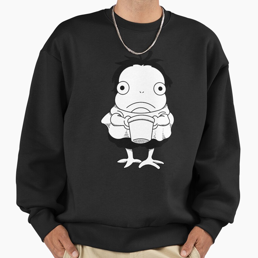 Ponyo Black White Design Sweatshirt - Image 3