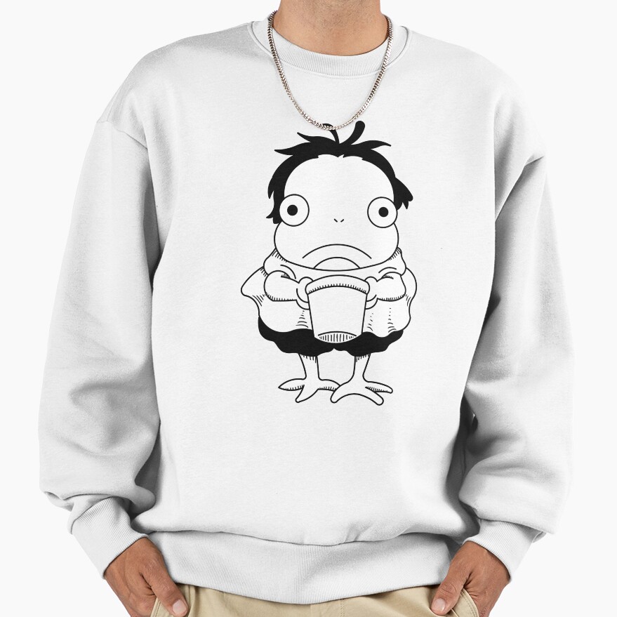 Ponyo Black White Design Sweatshirt - Image 2