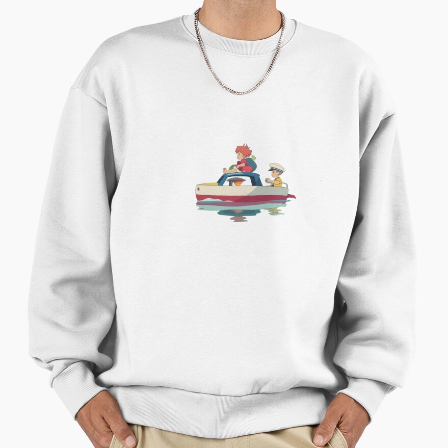 Ponyo Boat Sweatshirt - Image 2