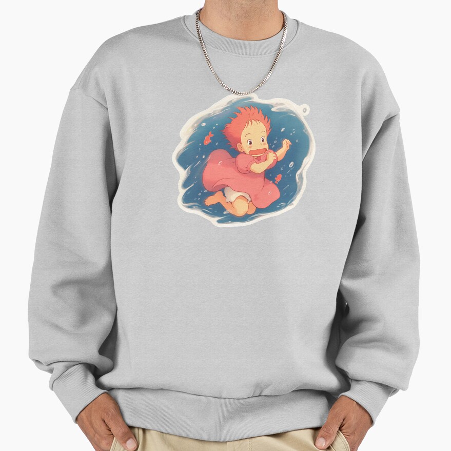 Ponyo Cute Retro Sweatshirt