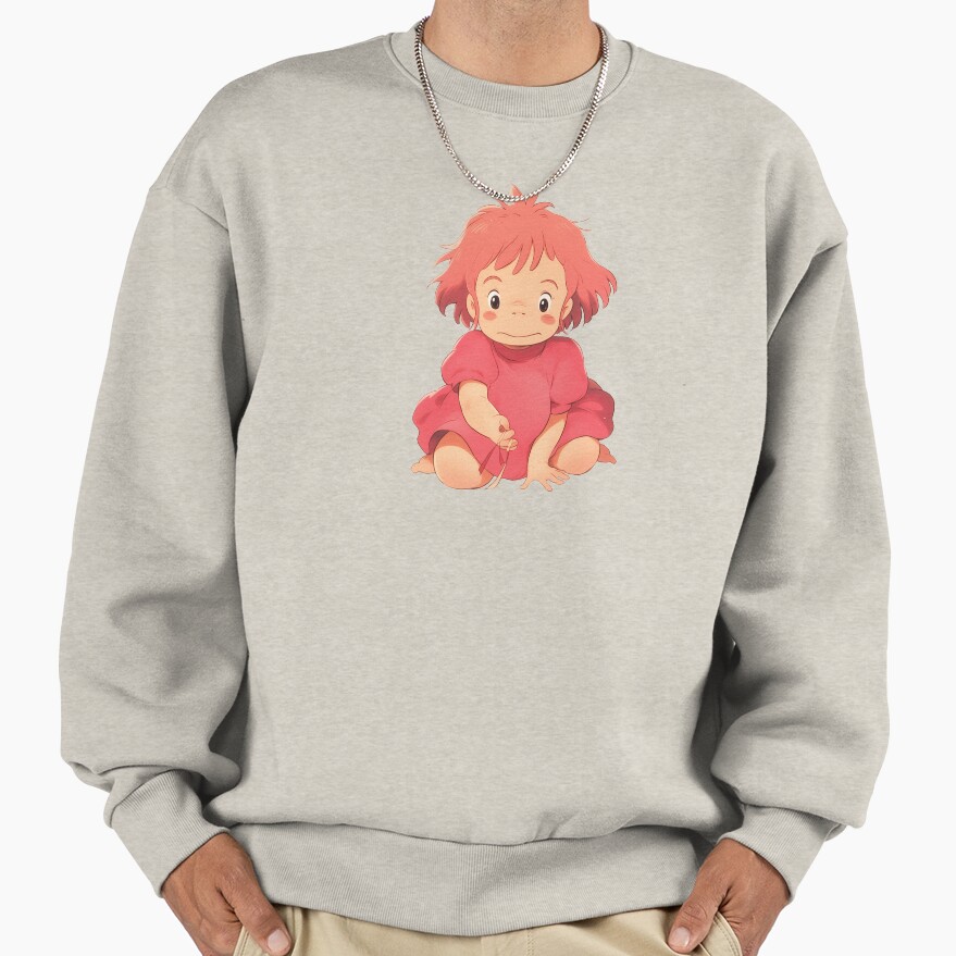 Ponyo Cute Draw Sweatshirt - Image 4
