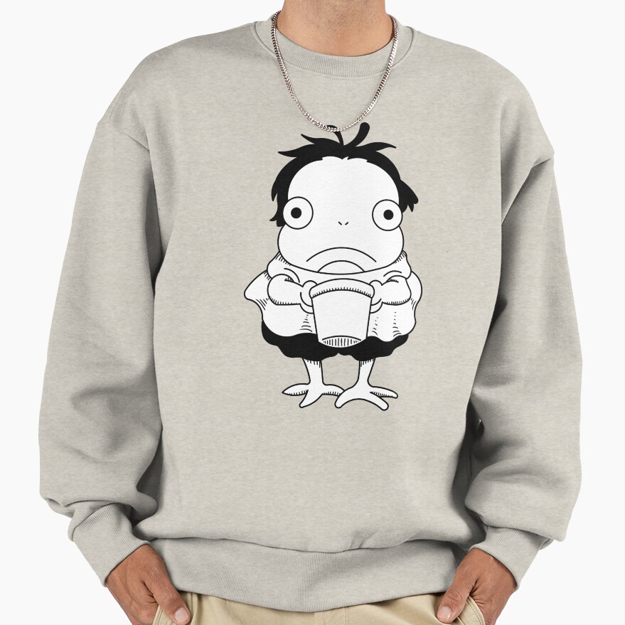 Ponyo Black White Design Sweatshirt