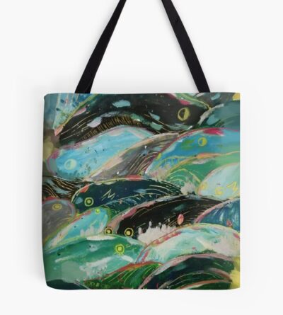 Ponyo S Waves Tote Bag