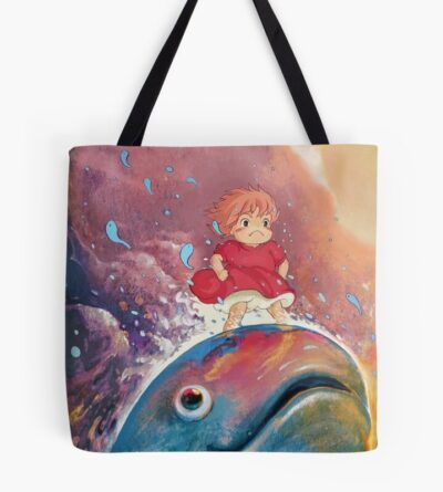 Ponyo With Fish Tote Bag