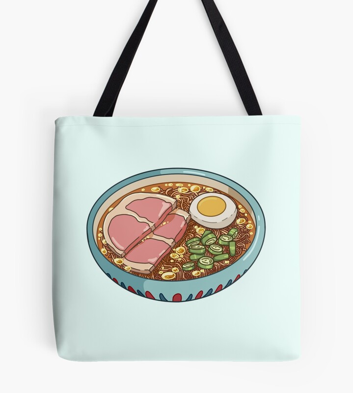 Ponyo Ramen Tote Bag