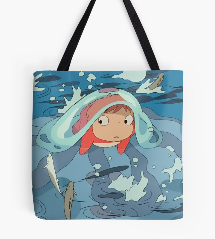 Ponyo Cuteee Tote Bag