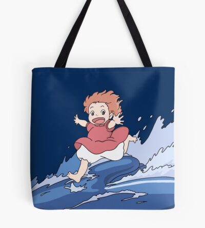 Ponyo Run On Water Tote Bag