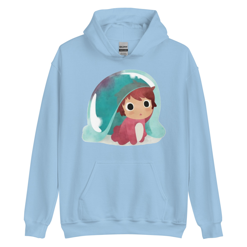 Ponyo First Trip Water Color Hoodie - Image 7